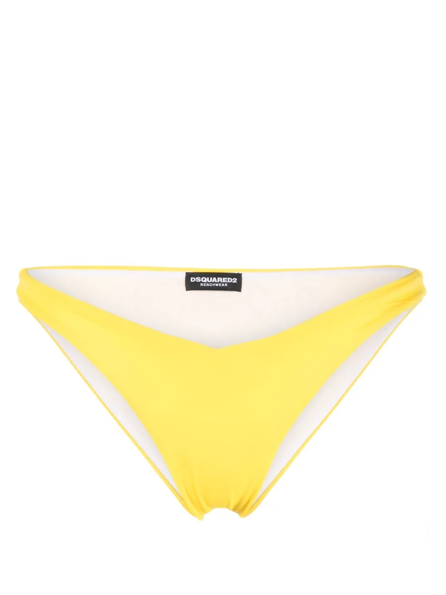 logo-print bikini bottoms 1