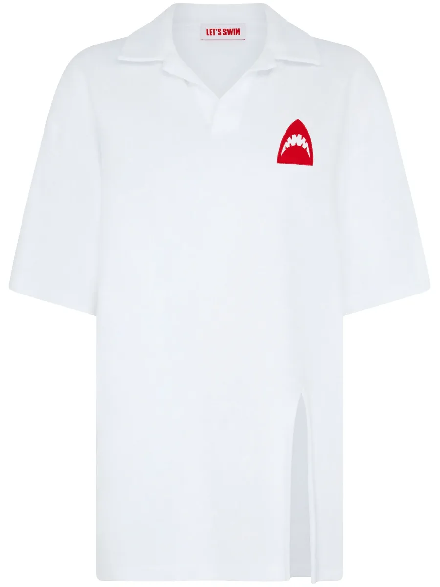 White Shark-logo mini dress 1