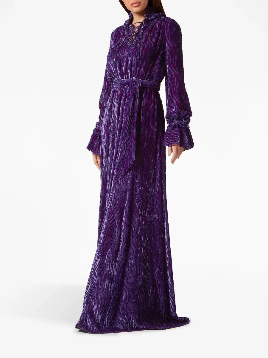 платье Chiffon Gipsy с эффектом деворе 6