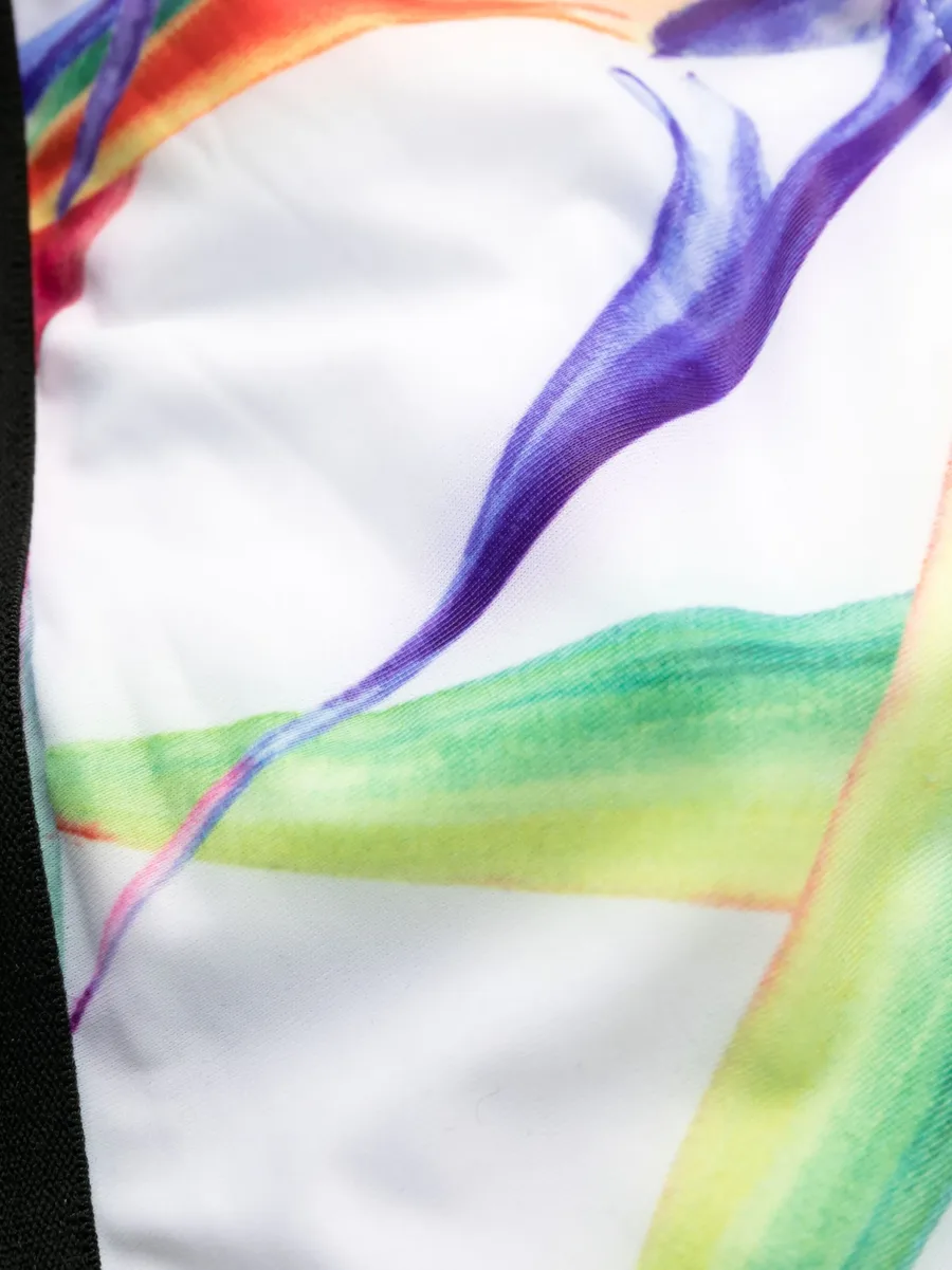 graphic-print one-shoulder swimsuit 5