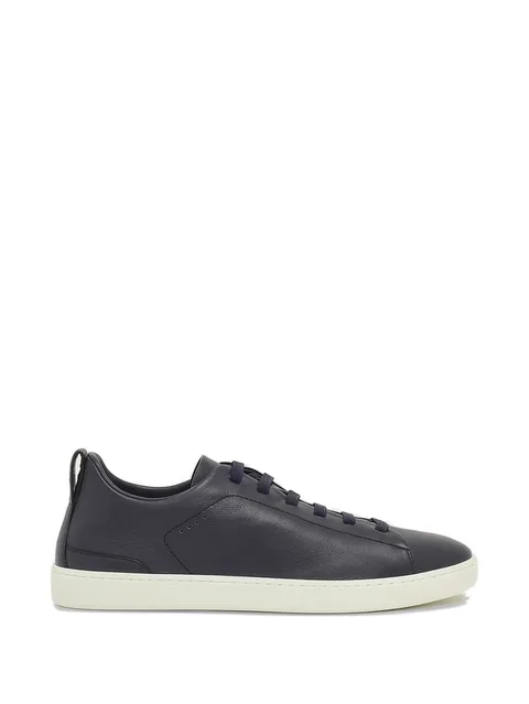 leather sneakers
