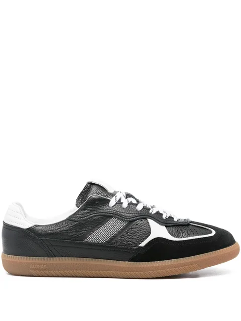 leather sneakers