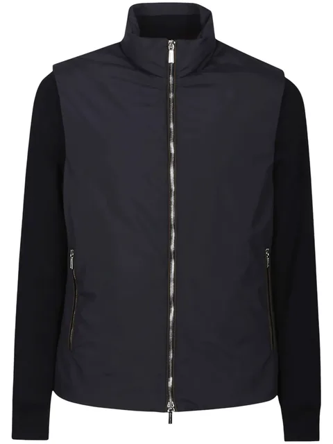 zip-up bomber jacket