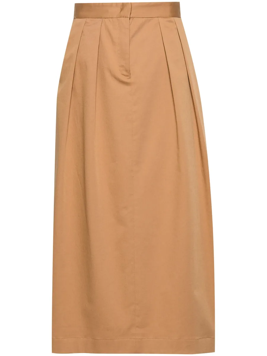 юбка макси со складками 1