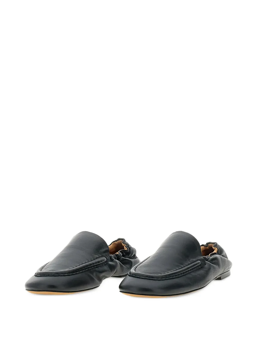 Juno gathered loafers 4