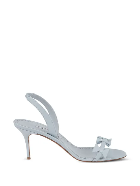 Cigaurasli bow-embellished slingback sandals