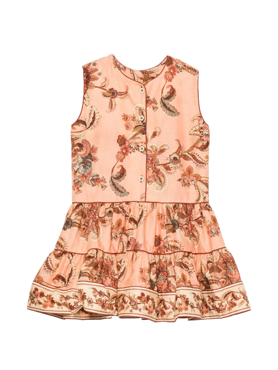 платье Aster Kids с контрастным подолом 3