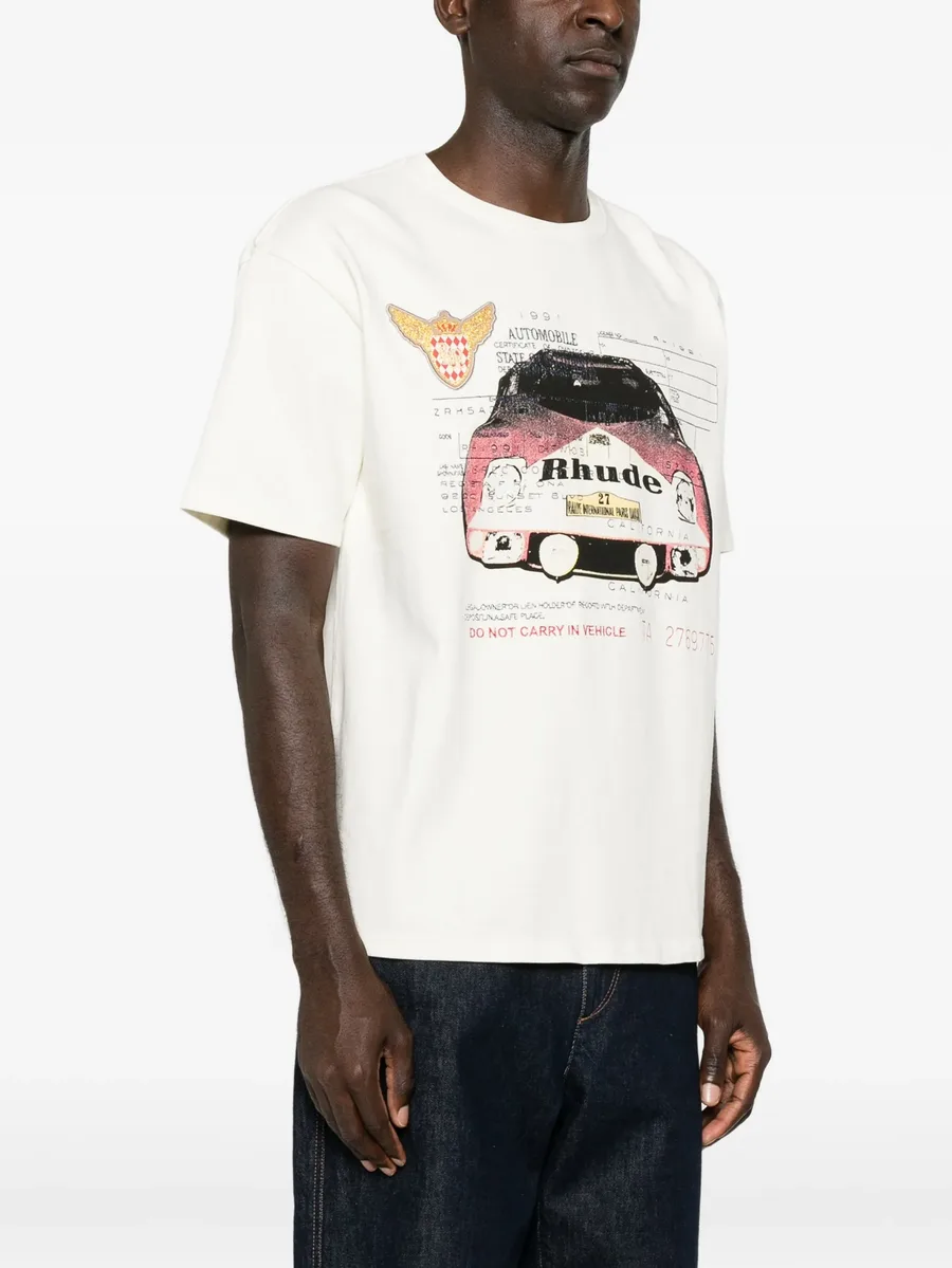 Slip graphic-print T-shirt 3