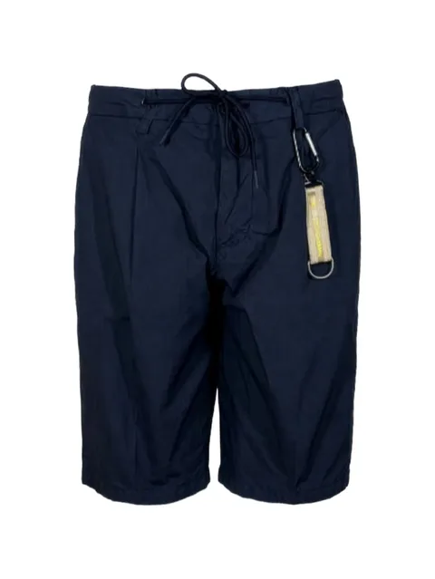pleated drawstring shorts
