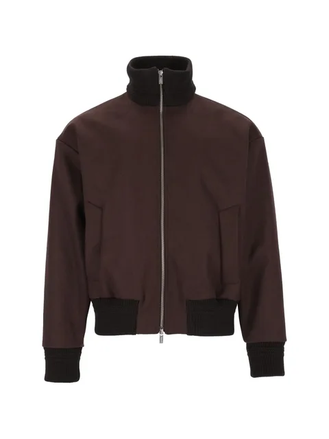 Bolser zip-up bomber jacket