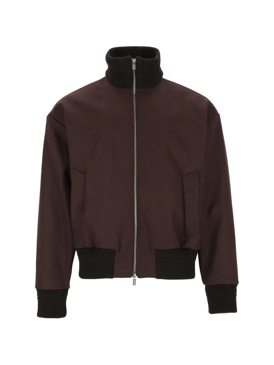 Bolser zip-up bomber jacket 1