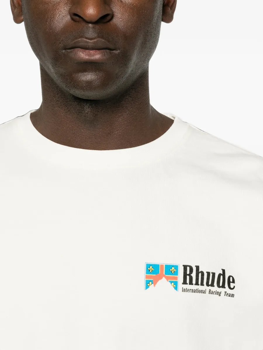 logo-print T-shirt 5