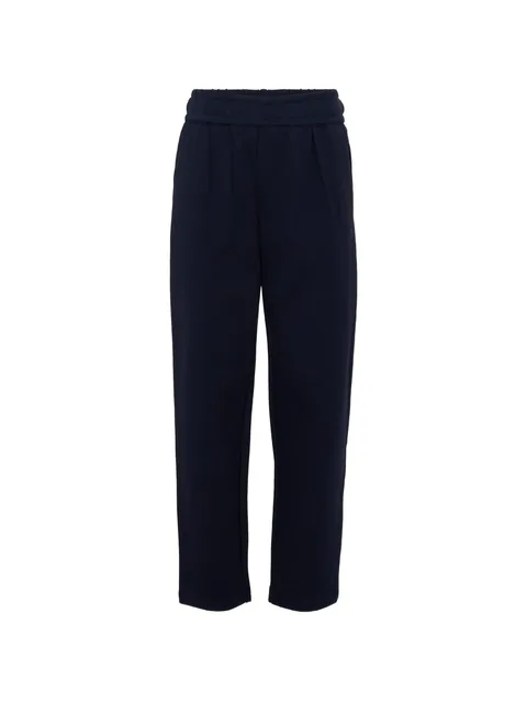 elasticated-waistband trousers