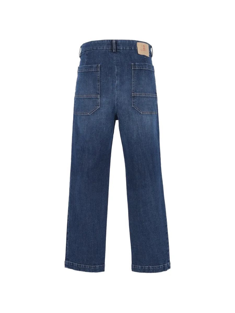 Mazenga Paro pleated jeans 2