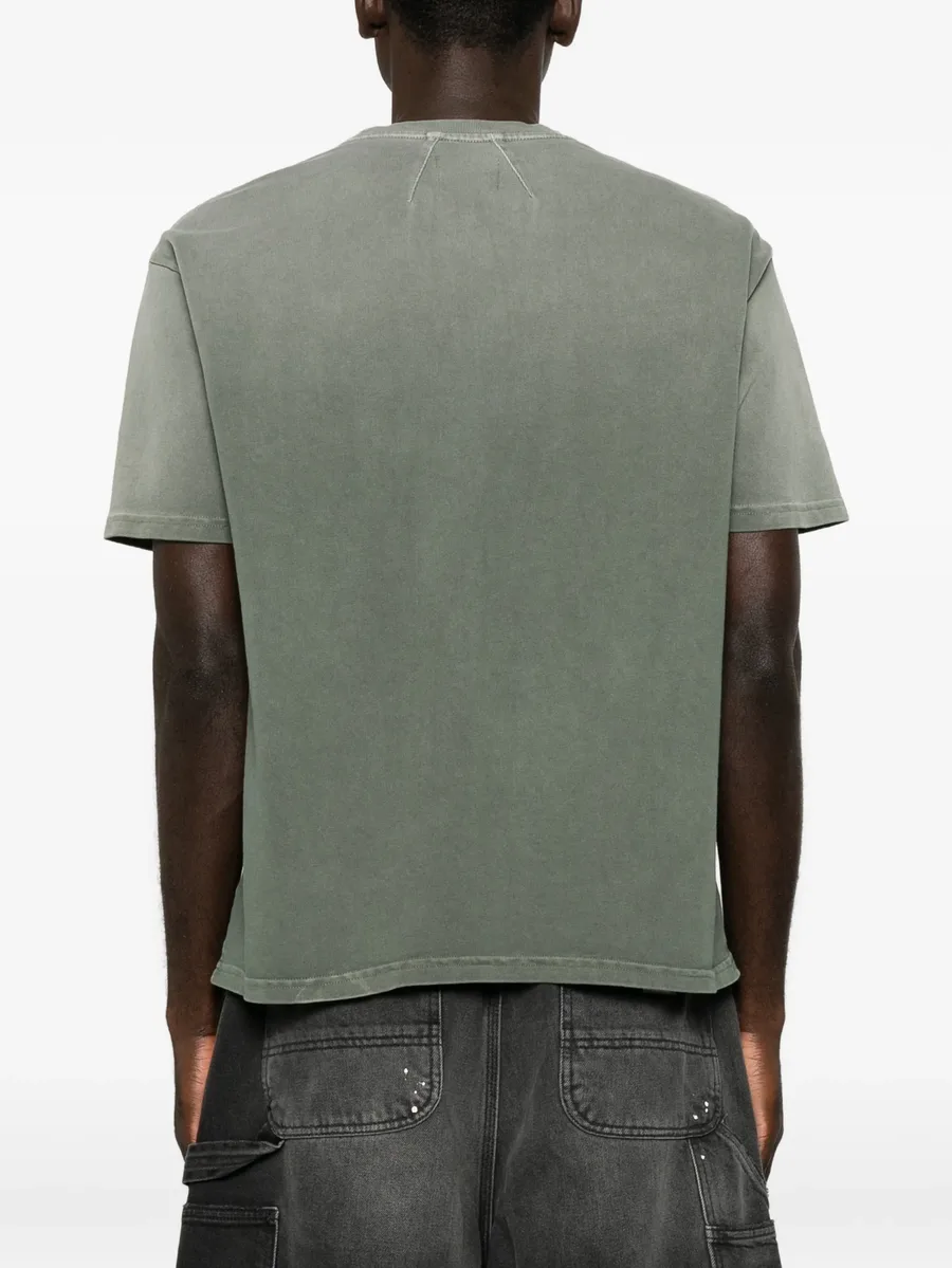 logo-print pocket T-shirt 4