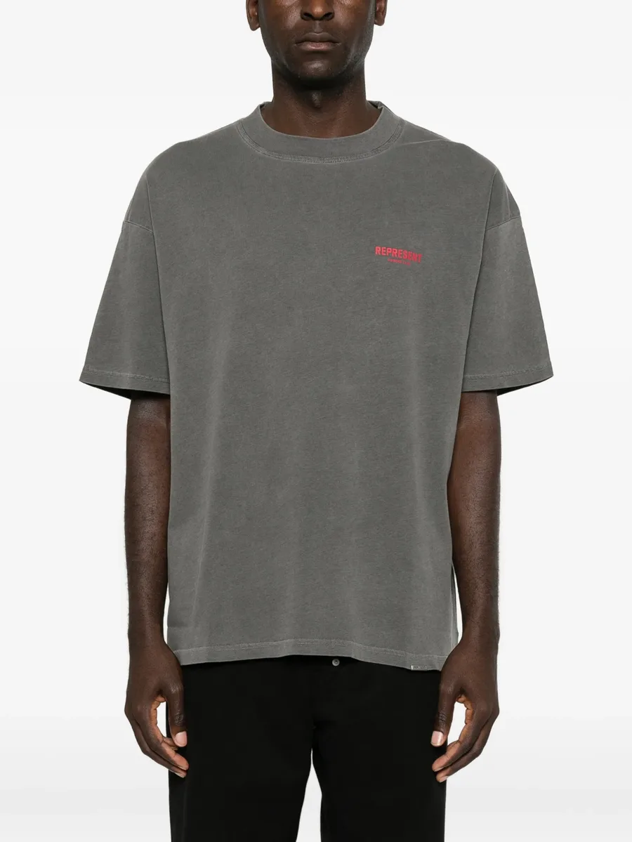 Owners Club logo-print T-shirt 3