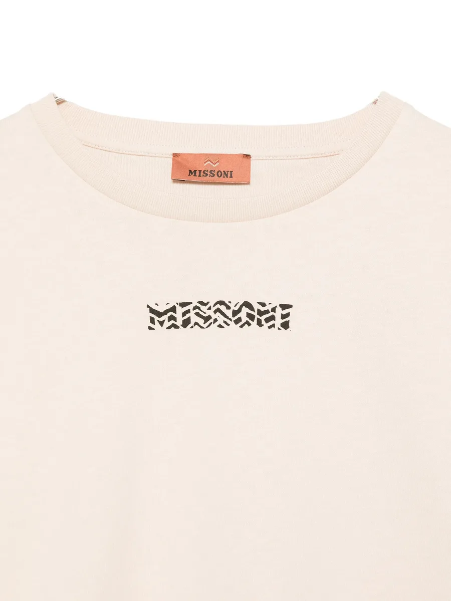 logo-print cotton T-shirt 3