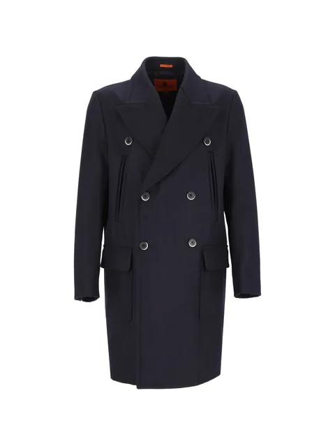 double-breasted coat