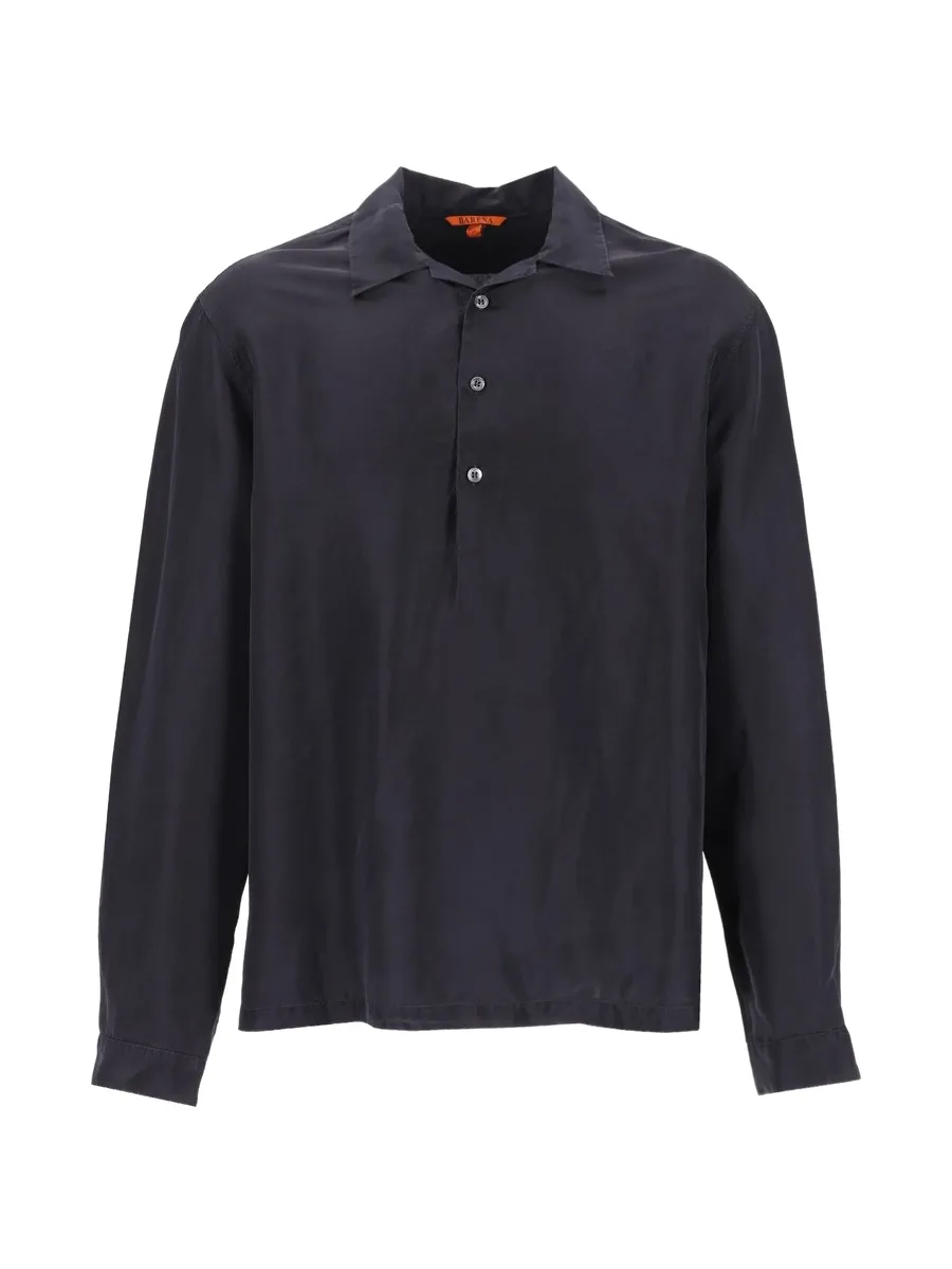 Genga stone-wash polo shirt 1