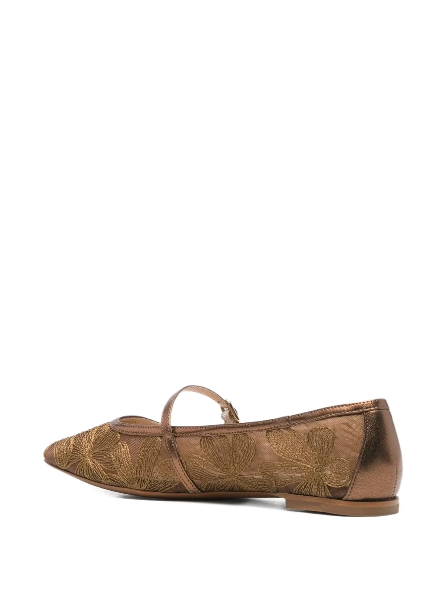 балетки Tideo с вышивкой 6