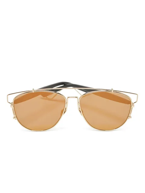 geometric-frame sunglasses