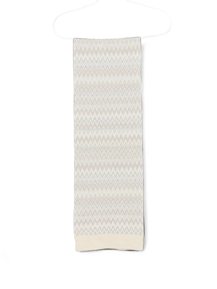 zigzag wool scarf 1