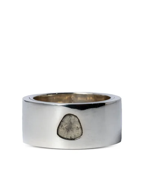 серебряное кольцо Sistema с бриллиантами