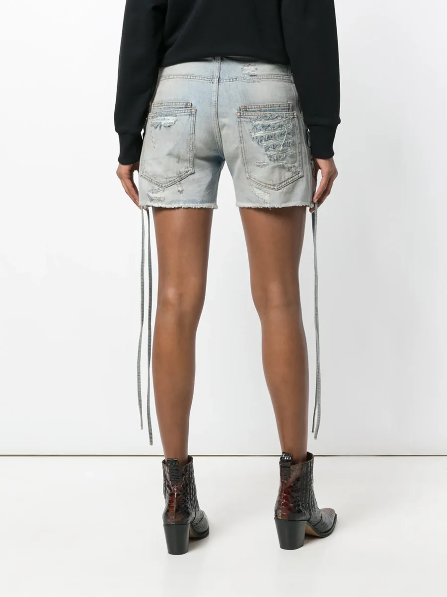 distressed denim shorts 8