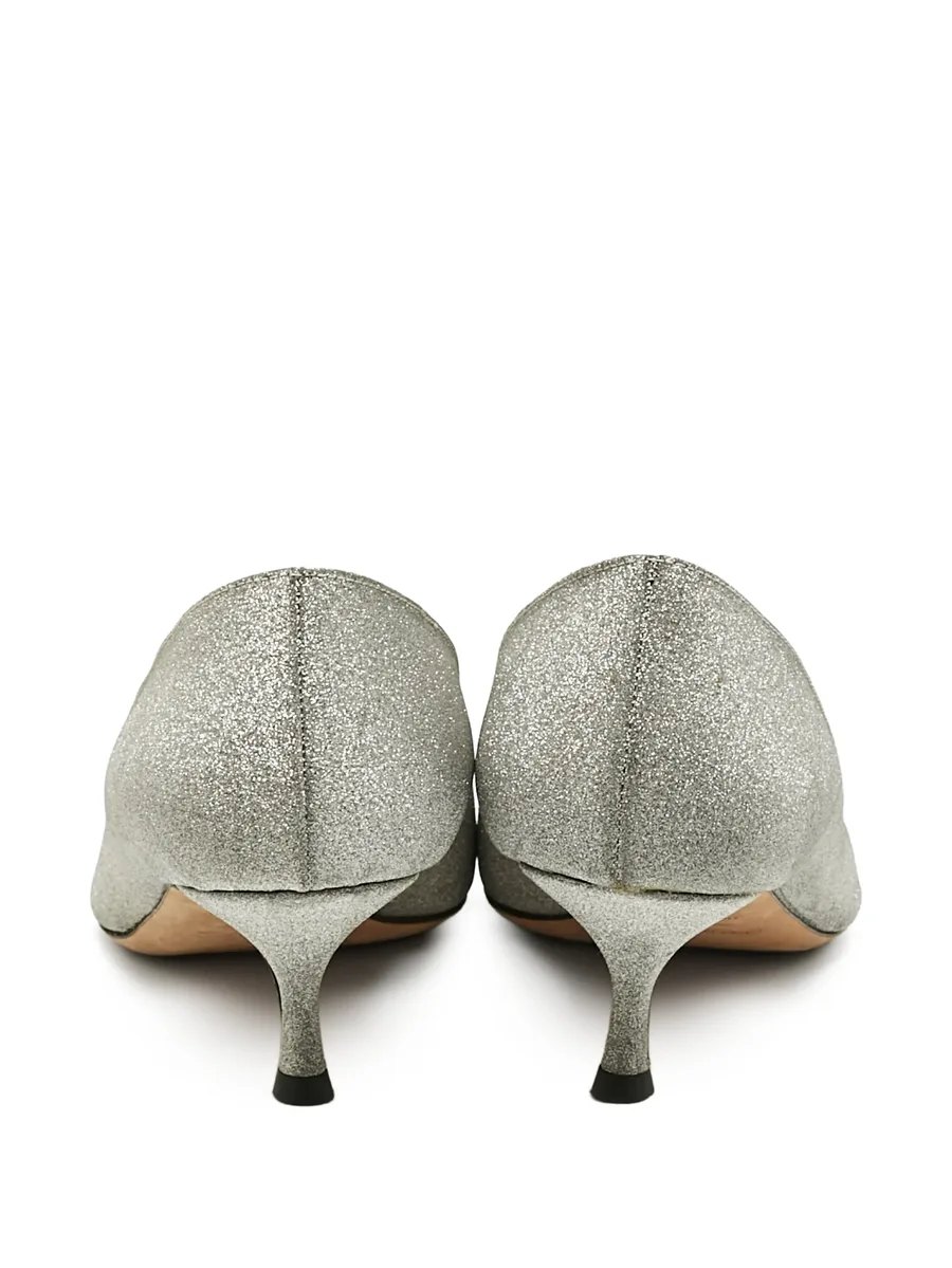 glitter pointed-toe pumps 4
