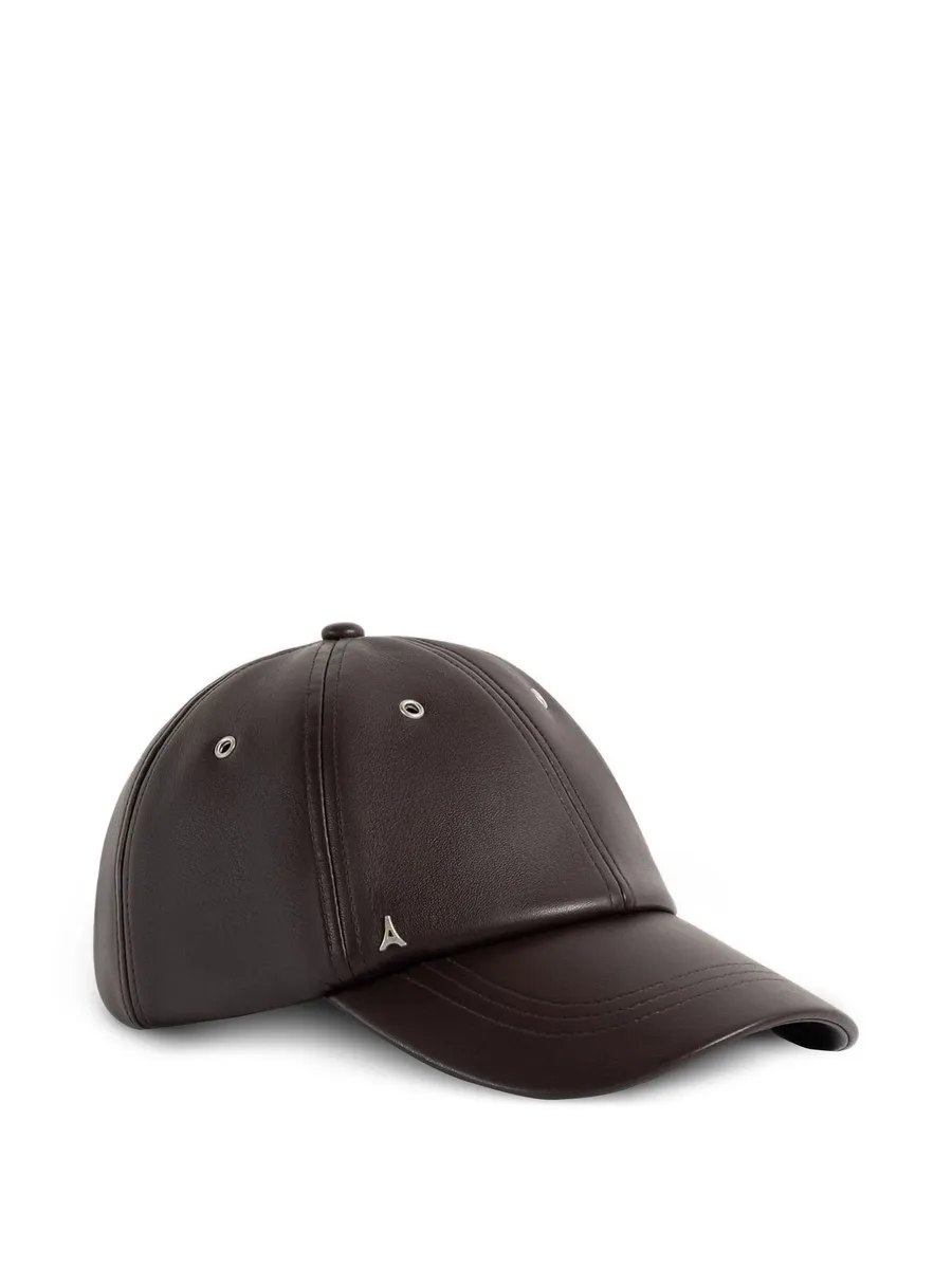 Lou faux-leather cap 1