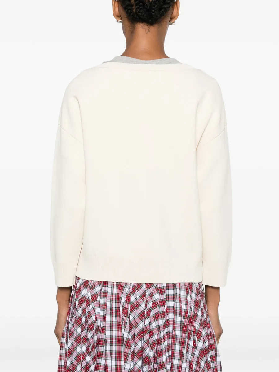 button-up knitted cardigan 7