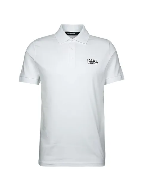 short-sleeve logo-detail polo shirt