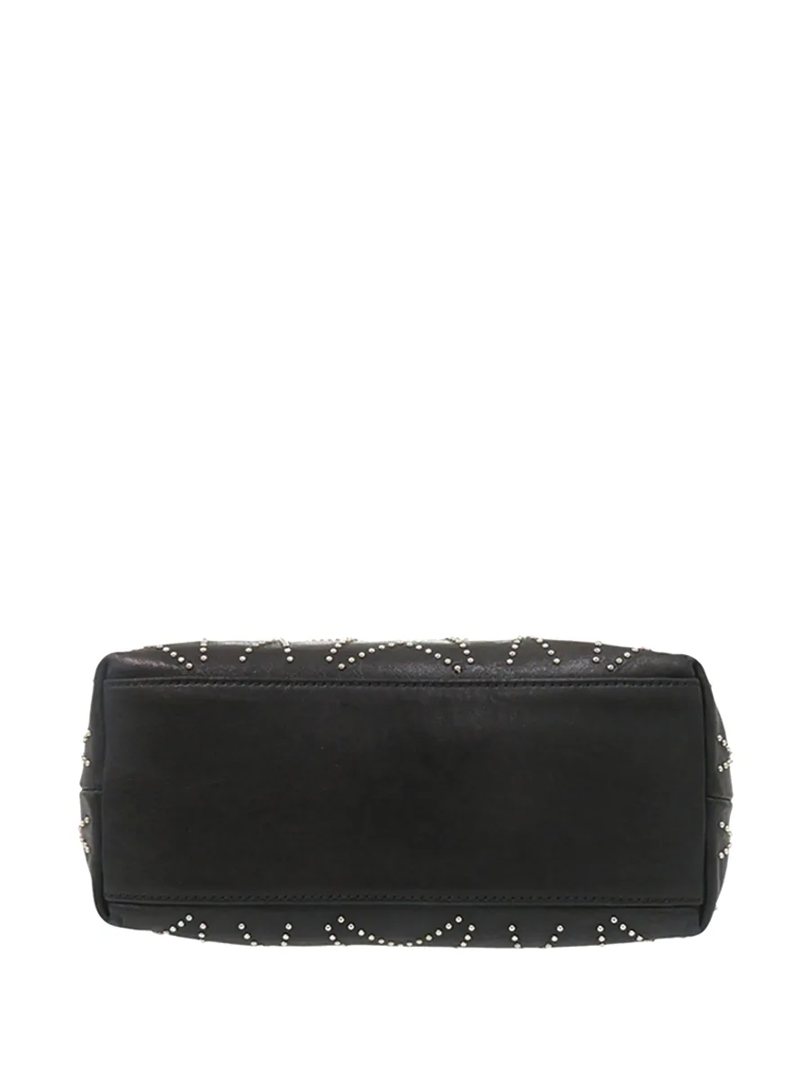 2010-2026 Leather Star Studded Sofia Tote satchel 9