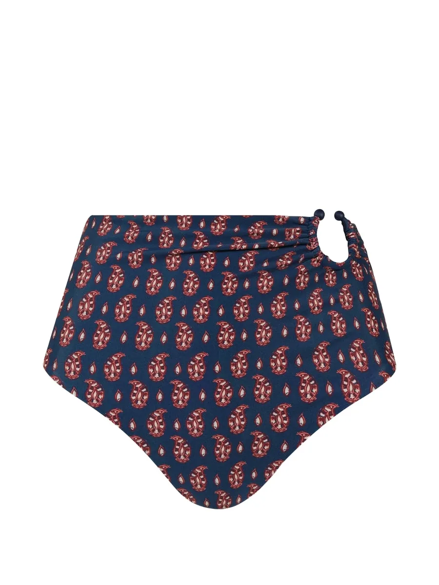 Taita paisley-print bikini bottoms 1