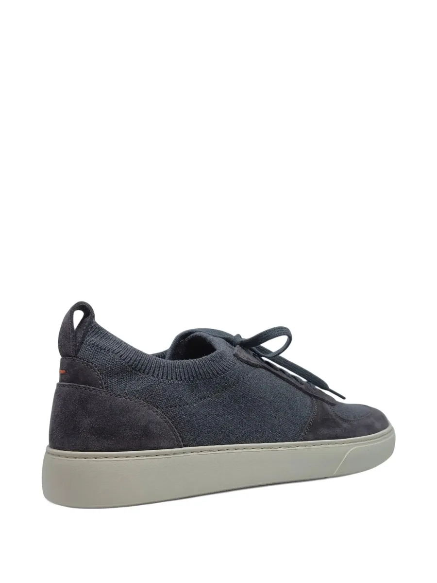 knit-suede sneakers 7