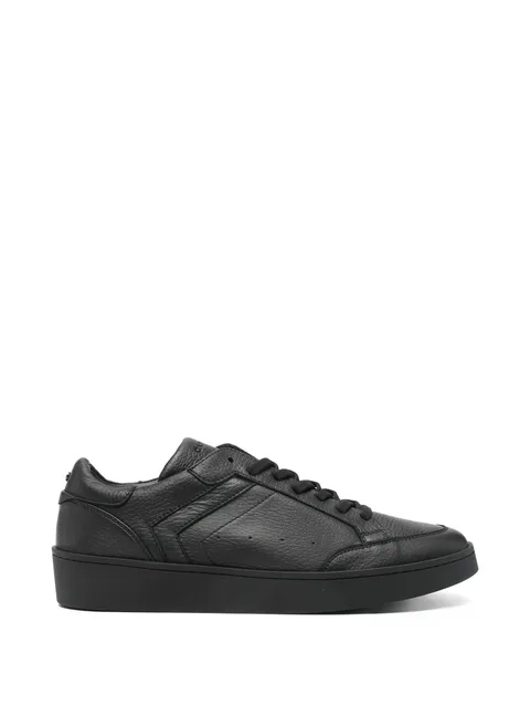 lace-up leather sneakers