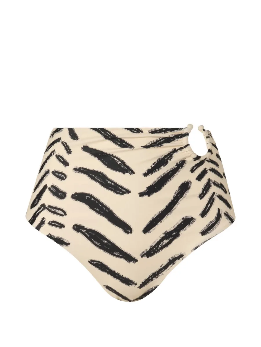 Taita printed bikini bottoms 1