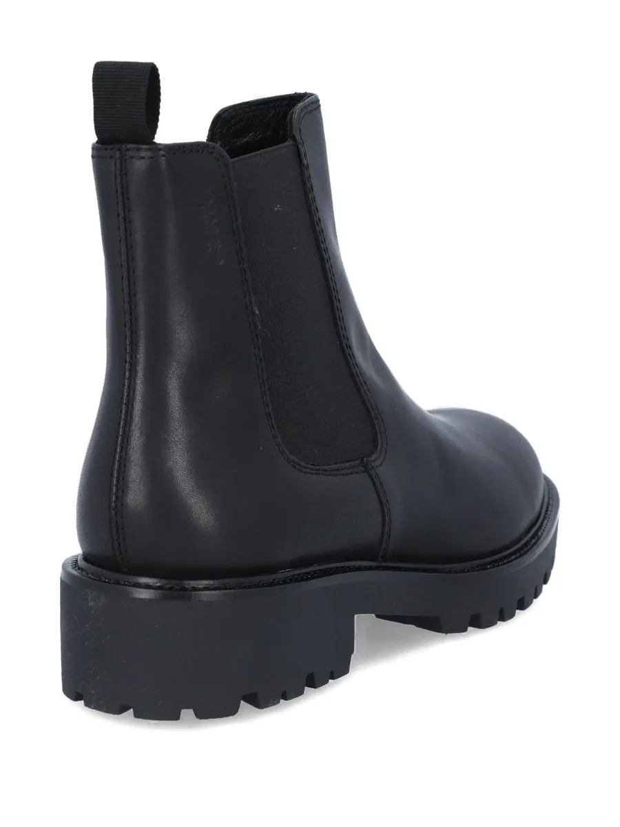 elastic-panelled leather boots 8