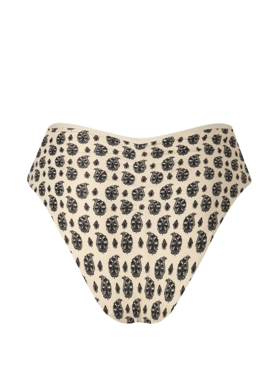Taita printed bikini bottoms 2