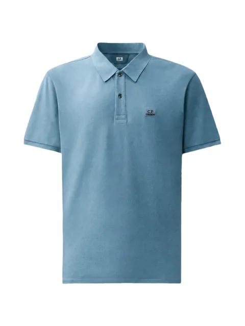 stretch piquet short-sleeve polo