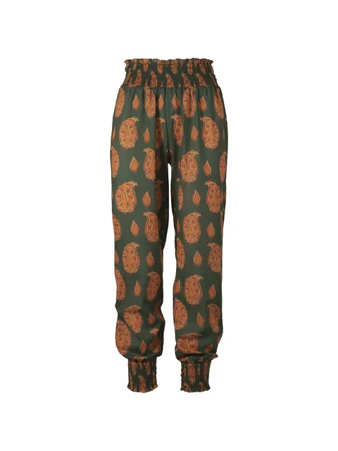Oasis Of The Rider paisley-print trousers