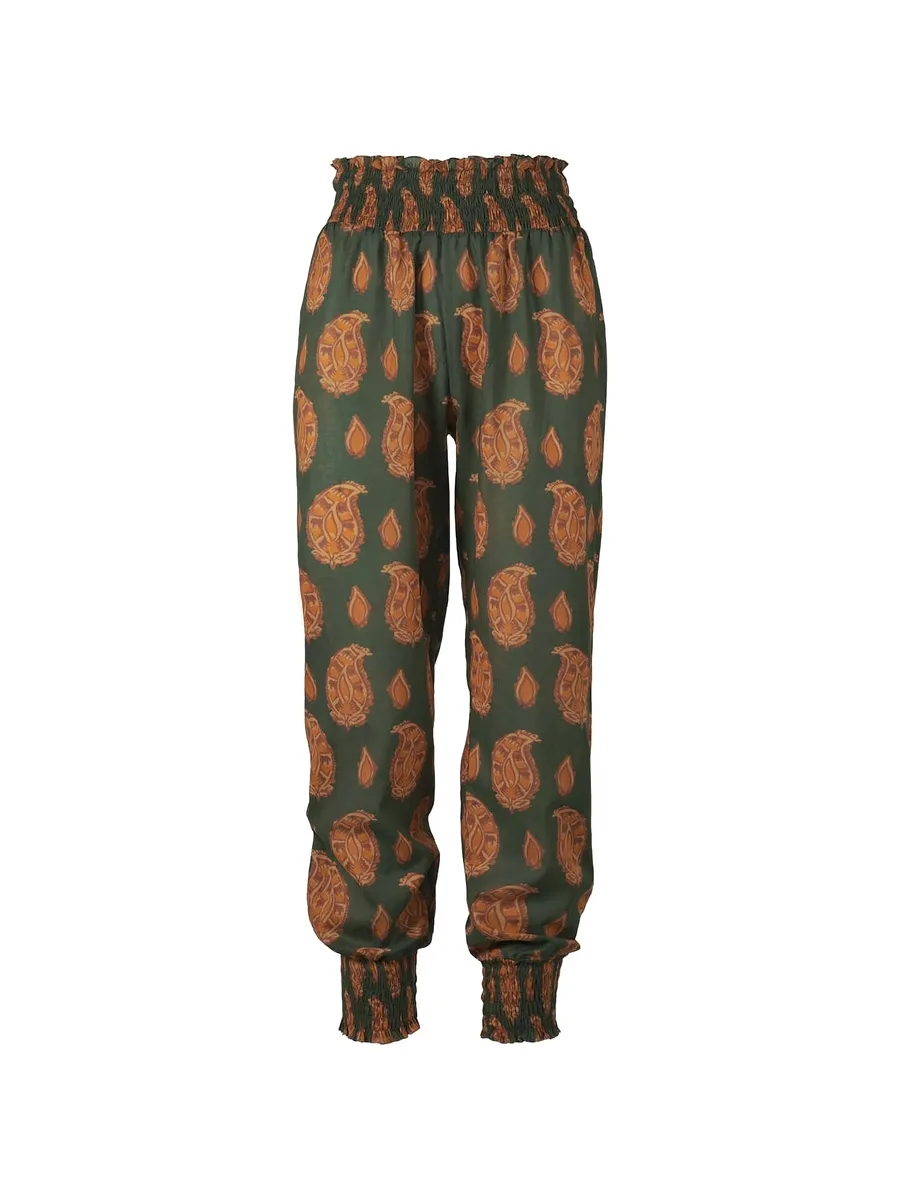 Oasis Of The Rider paisley-print trousers 1