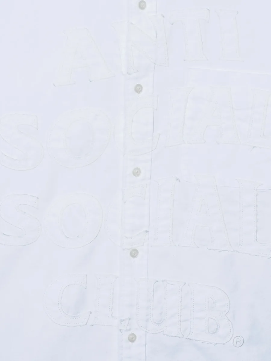 Mind Games logo-embroidered button-up shirt 6