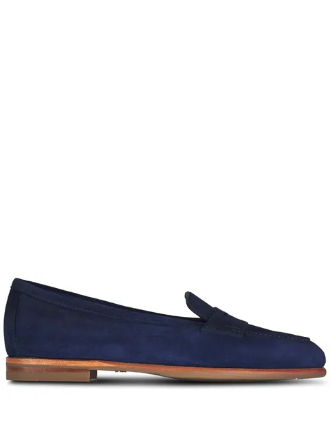 suede loafers