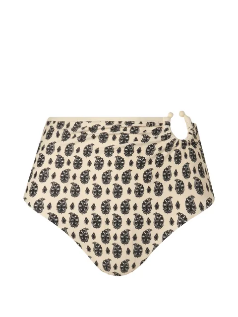 Taita printed bikini bottoms
