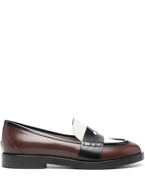 Aliah leather loafers