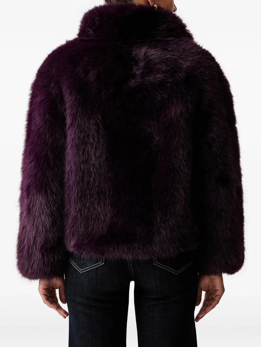 faux-fur oversized-fit jacket 3