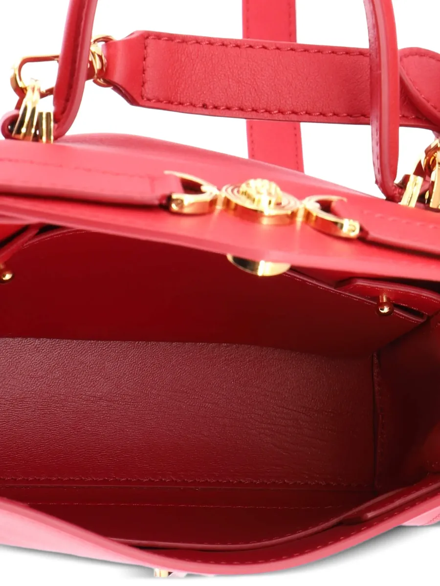 маленькая сумка-сэтчел Medusa 95 Top Handle Bag Leather 10