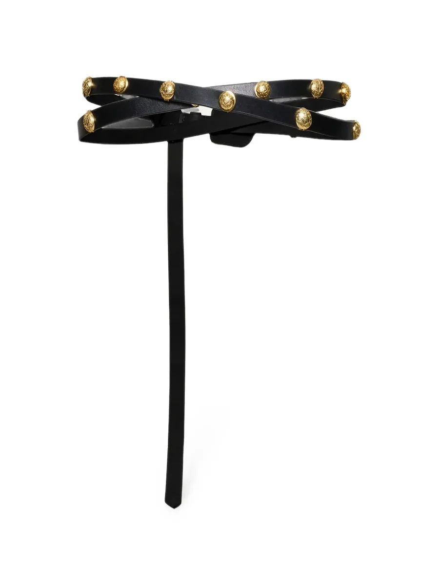 Jungle Oracle stud-embellished belt 2