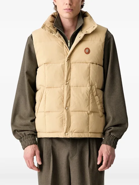 D Mirror sleeveless gilet